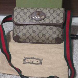 Gucci Brown and Green Bag